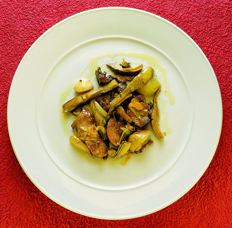 Ricetta Spezzatino di agnello con carciofi - secondi