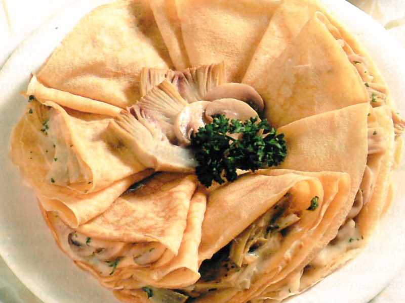 Crespelle ai carciofi