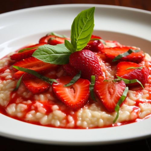 Risotto alle fragole